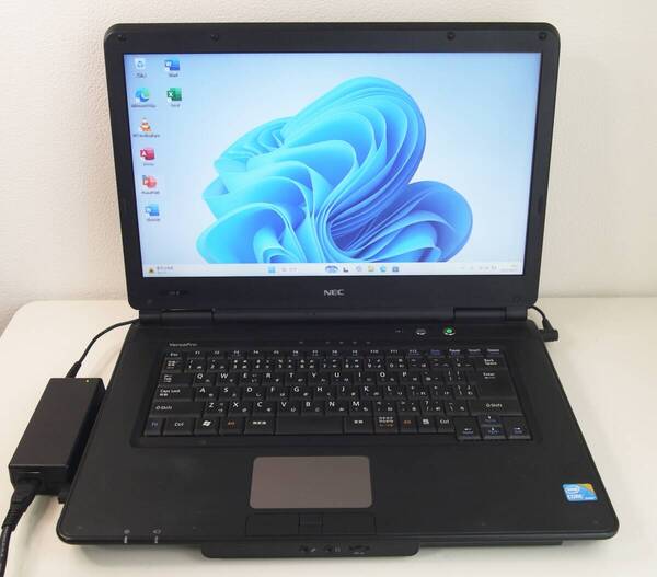 送料込み【Win11 SSD MS office有り】NEC VersaPro PC-VK24LXZCB Core i3 M370 メモリ4G
