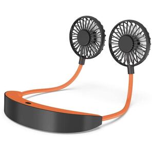 首掛け扇風機 携帯扇風機 首かけ扇風機 ハンズフリー 小型 卓上・手持ち可能