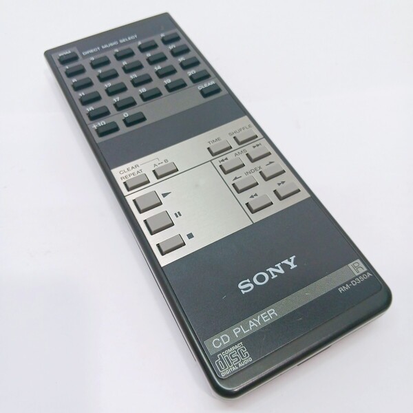 SONY CDプレーヤー リモコン RM-D350A ソニー オーディオリモコン CDプレイヤー 用 AM023
