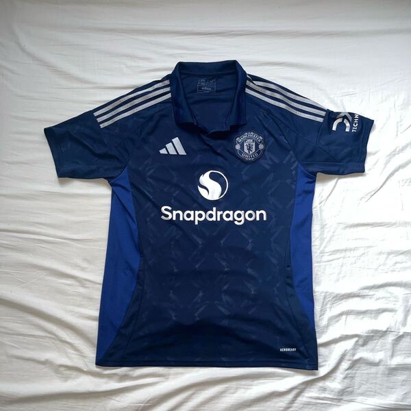 アディダス マンU アウェイ ユニフォーム 24/25 半袖 正規品 2XL adidas マンチェスター ユナイテッド ストリート アメカジ サッカー