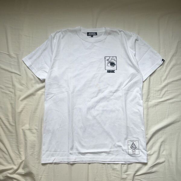 ANARC 古塔つみ AKIRA アトモス 半袖Tシャツ コットン XLサイズ ホワイト アメカジ ストリート プリントコラボ デザイナーズ