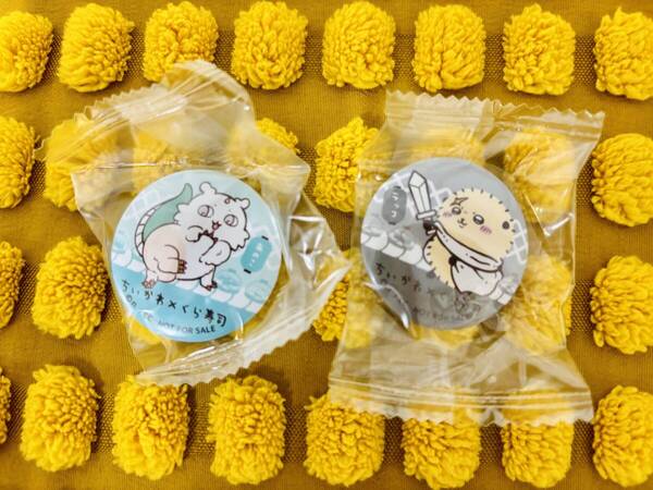 ■ くら寿司 ちいかわ ビックらポン!缶バッチ あのこ&ラッコセット■