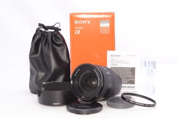 【美品】SONY(ソニー) FE 20-70mm F4 G SEL2070G 標準ズームレンズ フルサイズ #P0612504102A