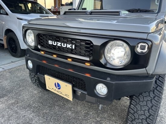 ジムニーJB64/シエラJB74共通☆オプショングリル専用グリルマーカー☆ランドリックジャパン☆LANDLIC JAPAN☆