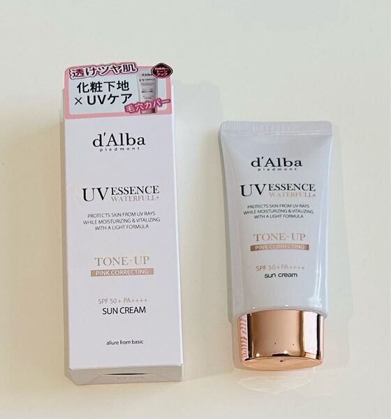 ●ダルバトーンアップサンクリーム●日焼け止めクリーム SPF50+ PA++++50ml PINK CORRECTING