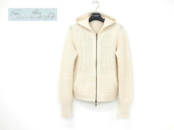 フォクシー　パーカー　38 カシミア フォクシーパーカー38 カシミア
