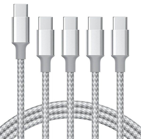 USB Type Cケーブル【1m+1m+2m+2m/4本】タイプc ケーブル PD対応 60W急速充電】データ転送 断線防止