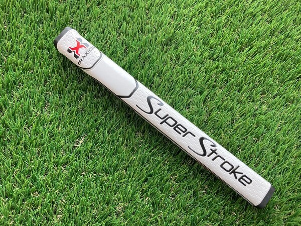 ■ホワイト レッド SuperStroke スーパーストローク ピストル Traxion トラクション USモデル PISTOL GT 1.0 パターグリップ ゴルフ