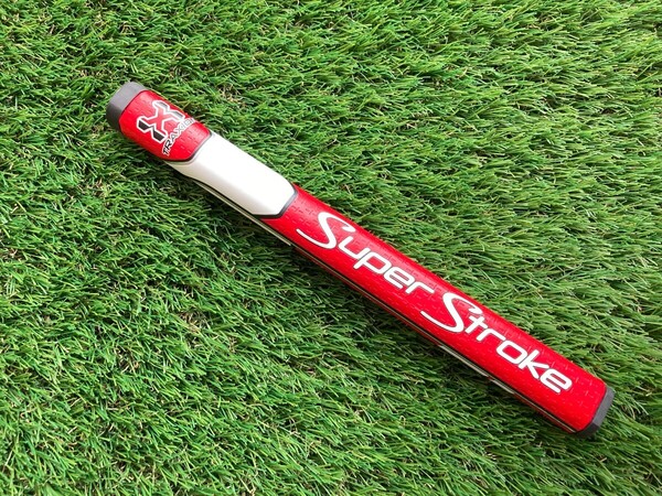 ■赤 レッドSuperStroke スーパーストローク Traxion TOUR 1.0 ツアー パターグリップ トラクション ゴルフ