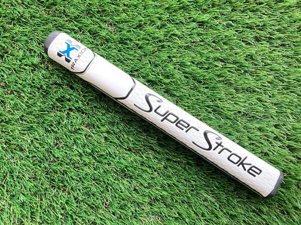 ■ホワイト ブルー SuperStroke スーパーストローク TOUR 2.0 グリップ Traxion トラクション TOUR 2.0 ツアー パターグリップ