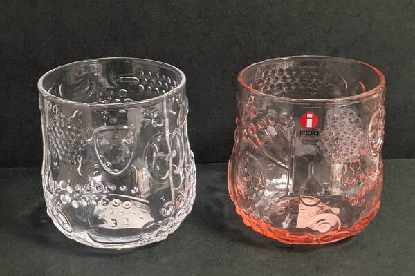 イッタラ フルッタ タンブラー クリア サーモンピンク 2個セット Frutta iittala