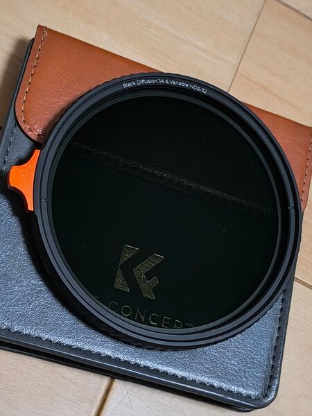 K&F Concept 82mm 可変NDフィルターND2-ND32+ブラックミスト1/4 Black Diffusion