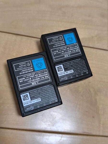 OM SYSTEM リチウムイオン充電池 BLX-1 2個セット 2つまとめ