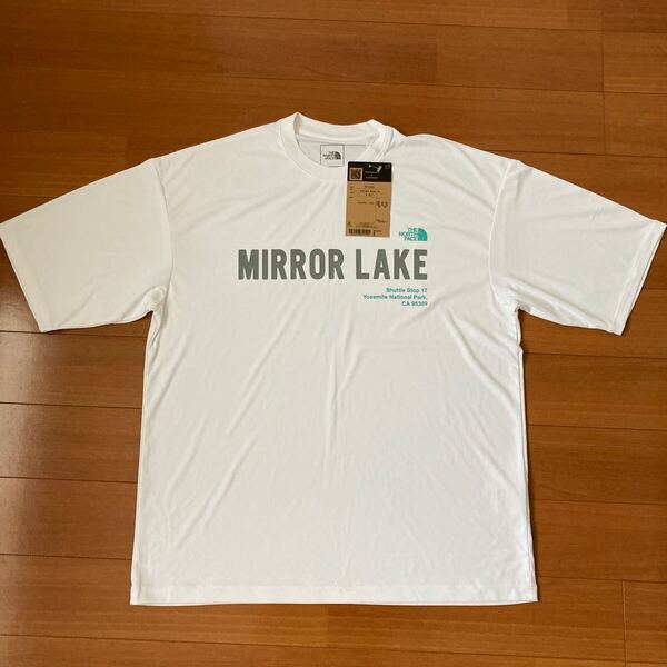 ノースフェイスロゴ TシャツMサイズ