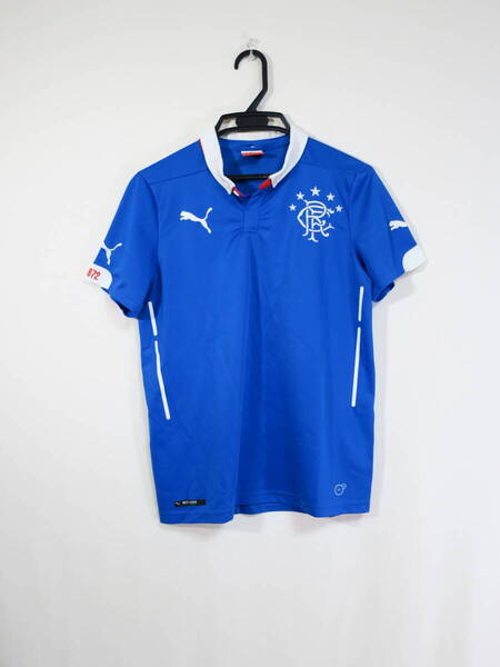 レンジャーズ 14-15 ホーム ユニフォーム ジュニア 160cm プーマ PUMA Rangers サッカー シャツ 子ども キッズ