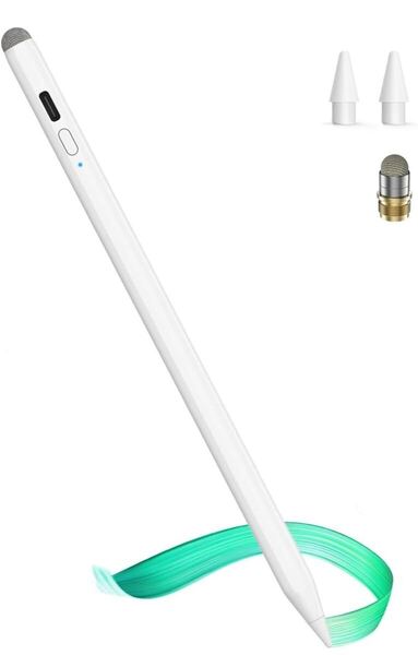 タッチペン スタイラスペン iPad専用ペンシル 誤作動防止 急速充電/傾き感知/磁気吸着機能対応 アイパッド用 2018年以降iPad専用ペン