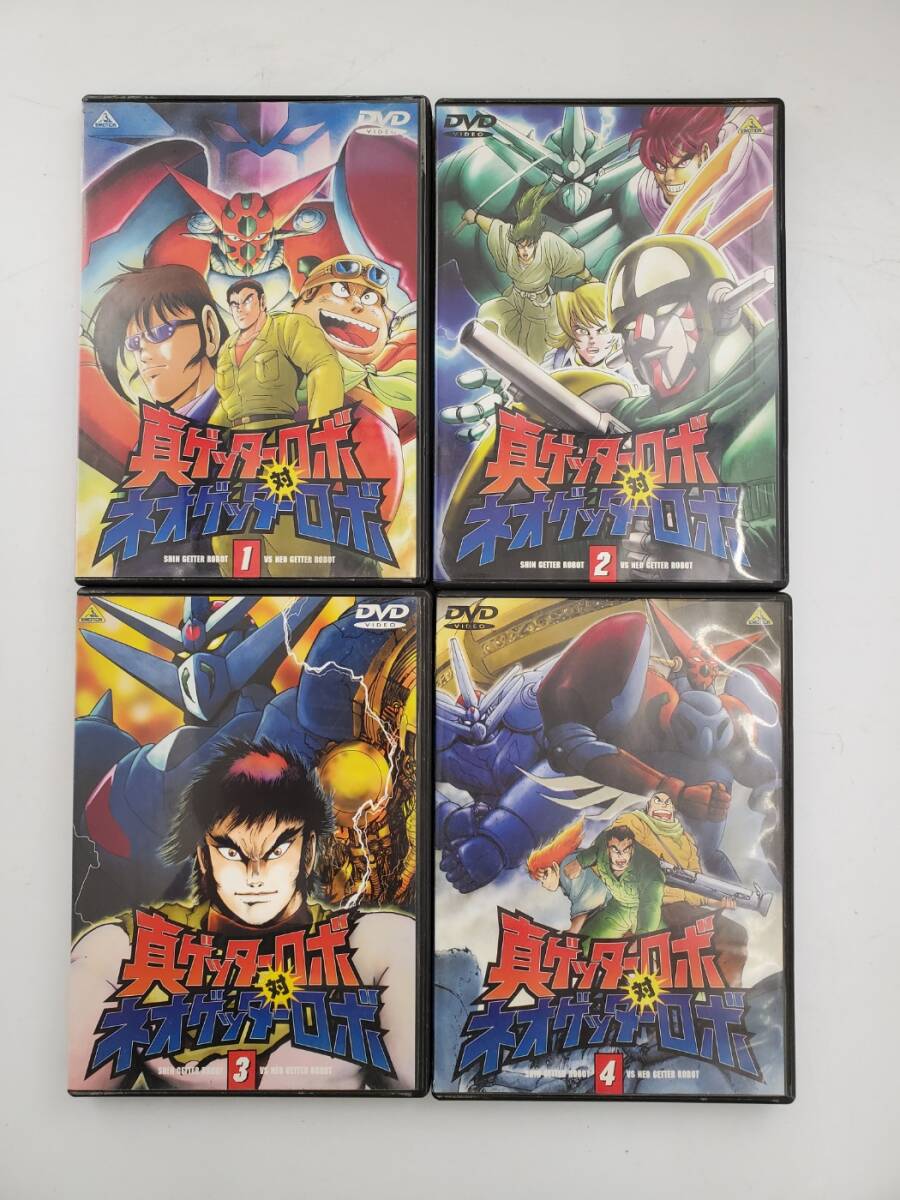 セル版　DVD 新ゲッターロボ　全6巻 全巻　セット　CD 冊子付き　永井豪 セル版 DVD 新ゲッターロボ 全6巻 全巻 セット CD 冊子付き 永井
