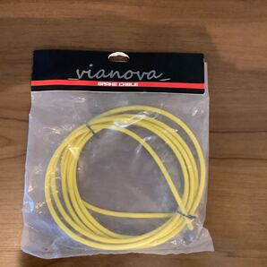自転車用ブレーキアウターケーブル A型 イエロー vianova オリジナル φ5mm×3000mm