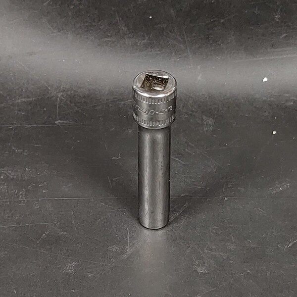 中古品 スナップオン Snap-on 差込角1/4 ディープソケット 6角 6mm STMM56
