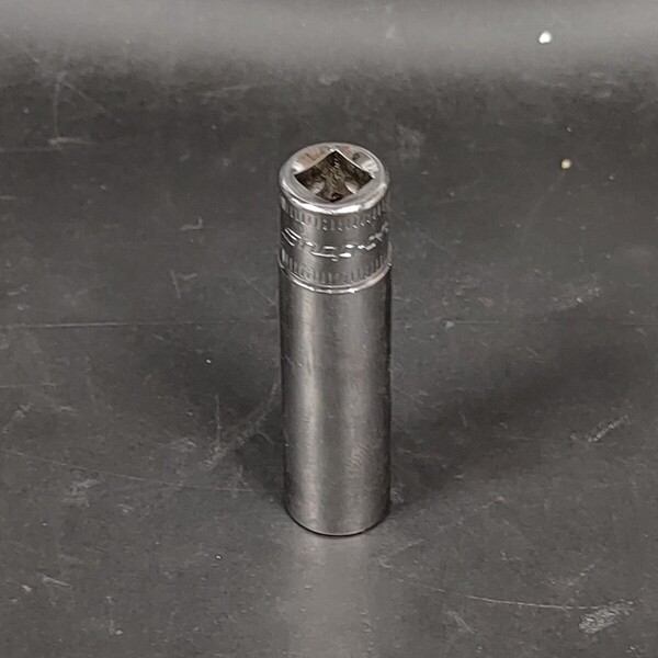 中古品 スナップオン Snap-on 差込角1/4” ディープソケット 6角 9mm STMM9