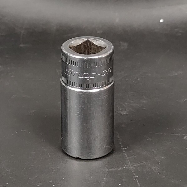 中古品 スナップオン Snap-on 差込角3/8” セミディープソケット 6角 14mm FSMS14
