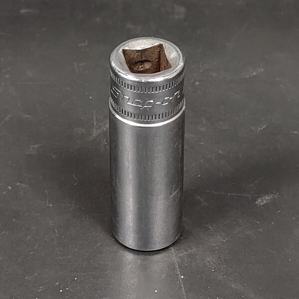 中古品 スナップオン Snap-on 差込角3/8” ディープソケット 6角 13mm SFSM13