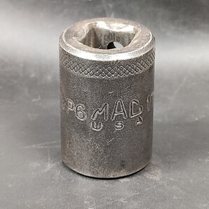 中古品 マックツールズ MAC TOOLS 差込角1/2” メトリック スタンダード インパクトソケット 6角 17mm VP617MMR