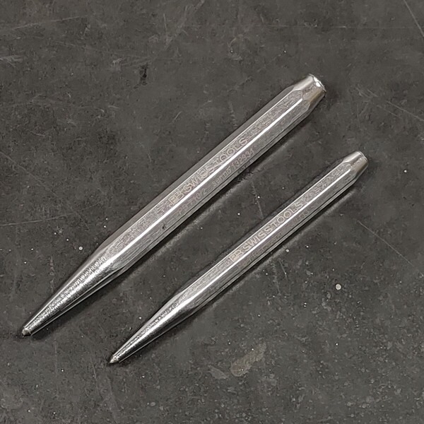中古品 ピービー PB SWISS TOOLS センターポンチ PB710-1 PB710-2 2本セット