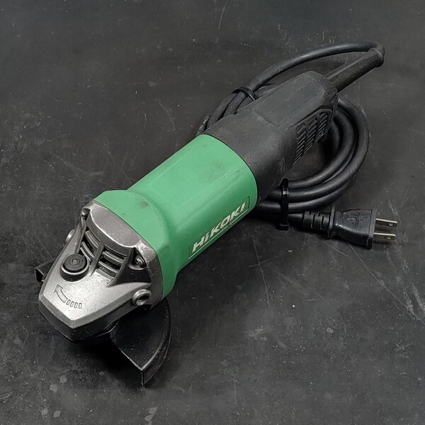中古品 ハイコーキ HiKOKI 100V 100mm ディスクグラインダ G10SQ2 動作確認済 日立工機 HITACHI