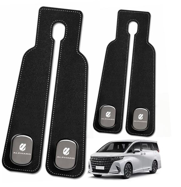 新型アルファード 40系/30系/20系 全シリーズ対応 車用シートフック 専用LOGO 専用デザイン 隠せる式 金属製フック ダブルフック 前後適用