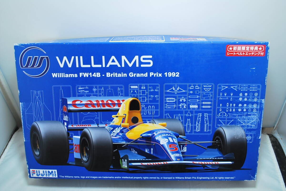 フジミ 1/20 ウイリアムズルノー FW14B 初回特典＋純正
