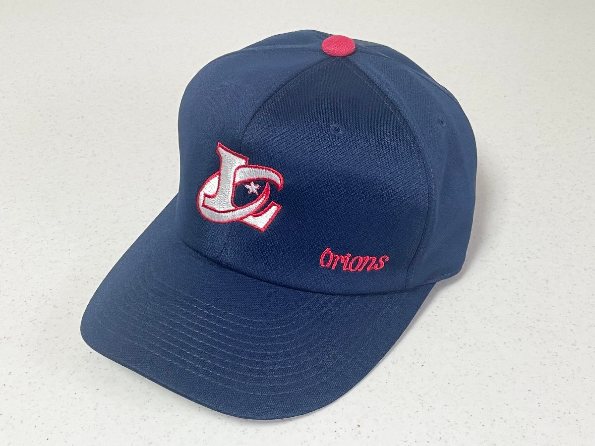 ロッテオリオンズ　野球帽　昭和　当時物　レトロ　キャップ　スナップバック付き m99471587859_1.jpg?1743302381