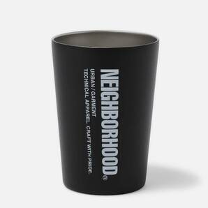 新品 正規 NEIGHBORHOOD LOGO TUMBLER BLACK /ネイバーフッド/ロゴ/タンブラー/ブラック/黒/ステンレスマグ/カップ/コップ