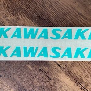 KAWASAKI Kawasaki 川崎 大文字 ロゴ マスキング ステッカー