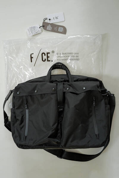 【送料無料】F/CE. 420 re/cor 2WAY HELMET BAG エフシーイー 420 レコー 2WAY ヘルメットバッグ ショルダー ブラック