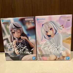 【匿名配送・新品未開封】 ホロライブ フィギュア2点まとめ売り 沙花叉クロヱ 天音かなた Relax time