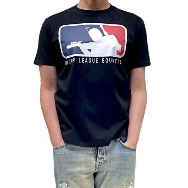新品 STAR WARS スターウォーズ ボバフェット MLB メジャーリーグ ベースボールロゴ USAスポーツ パロディ Tシャツ ユニセックス Mサイズ