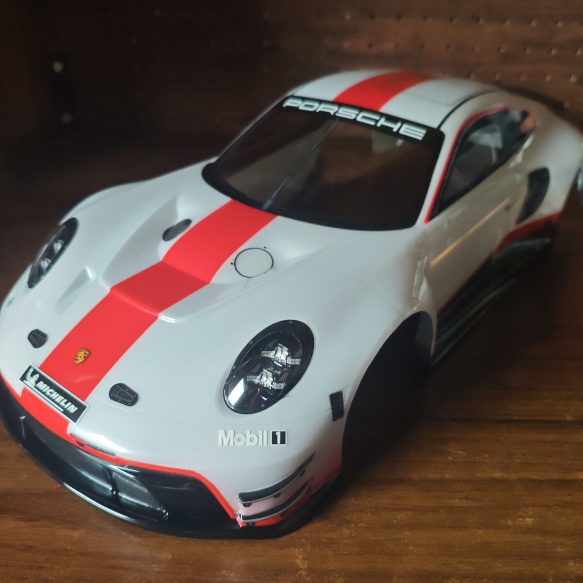 【現品のみ・送料込】タミヤ　ポルシェ911GT1　ボディ２枚セット組立塗装済 1/10RC XB ポルシェ 911 GT3 (992) (TT-02シャーシ): RCモデル