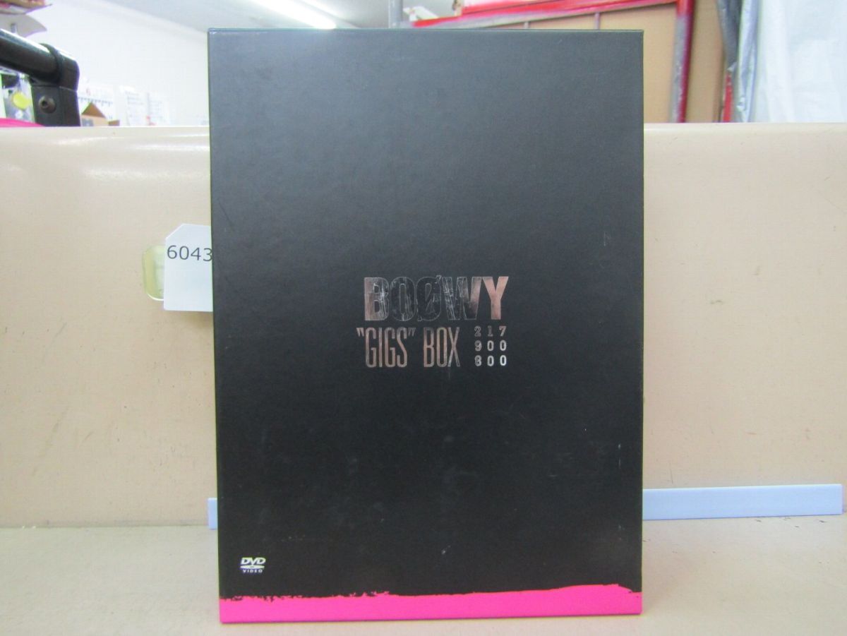 GIGS”BOX[DVD] - BOφWY - UNIVERSAL MUSIC JAPAN