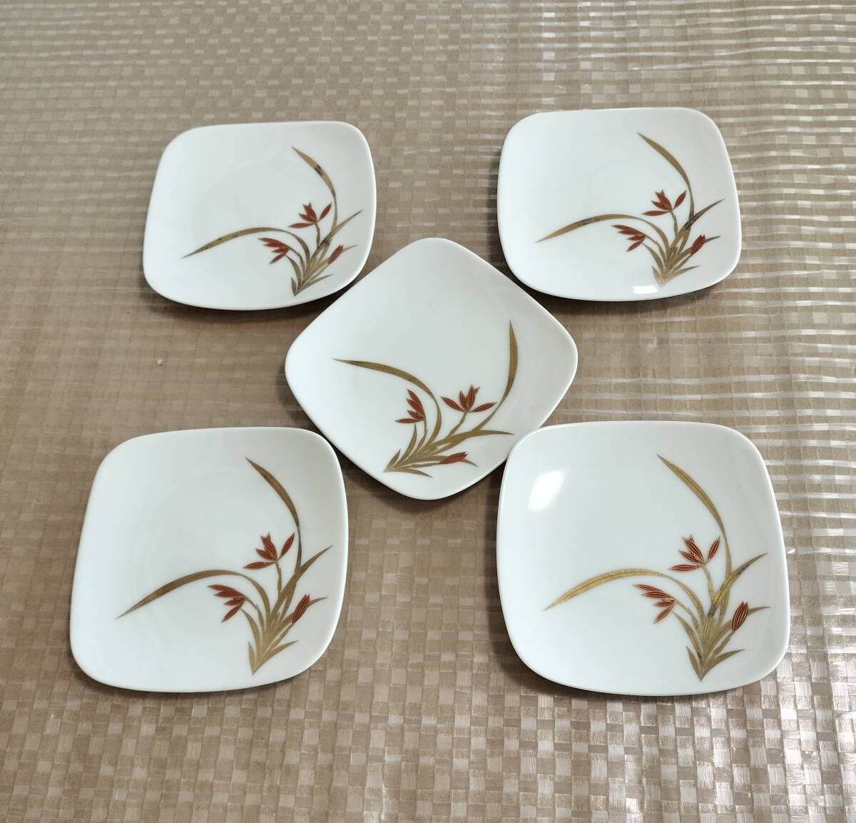 青瓷銘々皿(五枚組) 未使用 新品同様 - メルカリ
