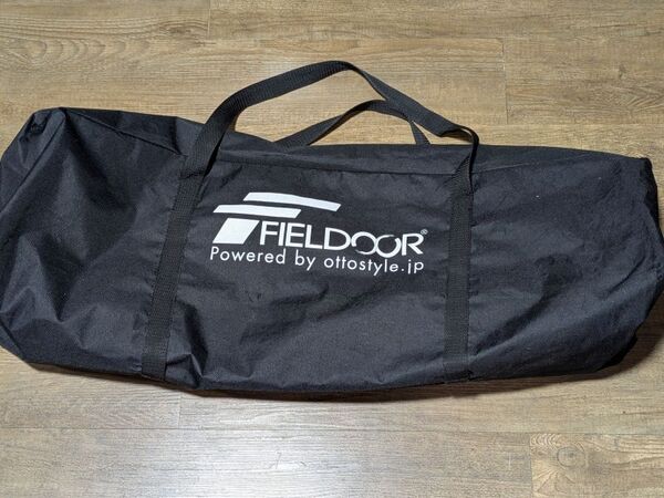FIELDOOR タープテント用 収納バッグ 2.0mアルミフレーム(通常フレーム)用 ※旧型(3段脚タイプ)用
