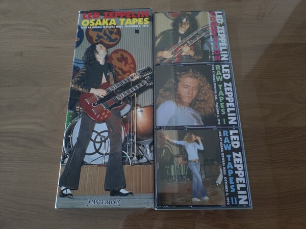 ★Led Zeppelin★ レッド・ツェッペリン★OSAKA TAPES★LIVE AT OSAKA FESTIVAL HALL OCT 4, 1972★6CD BOX★ボックス傷み★中古品