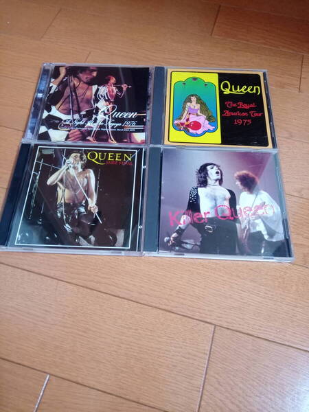 ★クイーン QUEEN ★A Night At The Nagoya 1976 ★JAZZ FINAL SAPPORO 1979 ケースヒビあり等 ★6CD ★中古品★中古レコード店購入品