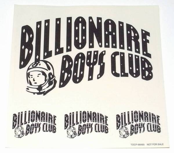 送料無料 希少 非売品 未使用品 Billionaire boys club sticker ビリオネアボーイズクラブ ステッカー シール グッズ