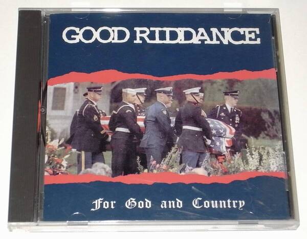 送料無料 中古 CD GOOD RIDDANCE グッドリダンス For God & Country Fat Wreck Chords NOFX Hi-STANDARD ハイスタンダード PUNK
