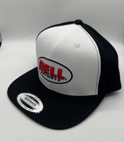 BELL ヘルメット キャップ 帽子 スナップバック フリーサイズ 新品未使用 送料無料 (世田谷ベース アメ車 アメカジ 古着 ビンテージ