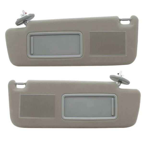 お得 TOYOTAランドクルーザー用サンバイザー1set 全2色 トヨタ ランドクルーザー J12 プラド LC120 LED サンバイザー 車内 内装