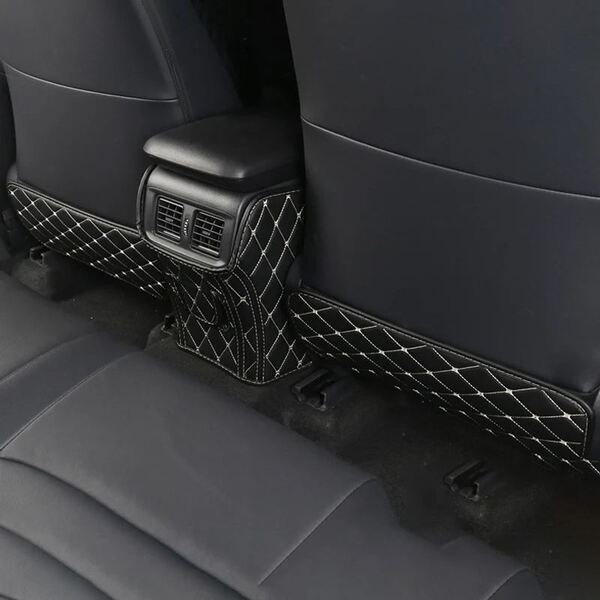 お得 TOYOTAシートバックマット保護パッド1set TOYOTA トヨタ RAV4 シート 保護 パッド マット 汚れ防止 ブラック