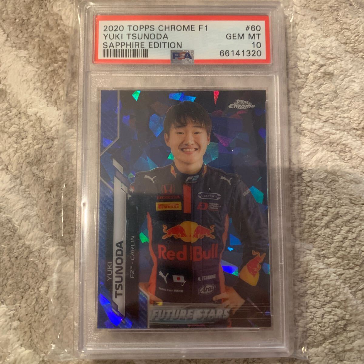 2020 Topps PSA 10 Chrome Sapphire RC角田裕毅 Yahoo!オークション -「角田裕毅 f1」(トレーディングカード) の