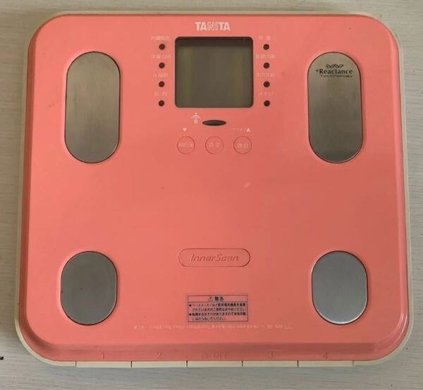 タニタ 体重計 InnerScan BC-500 ピンク